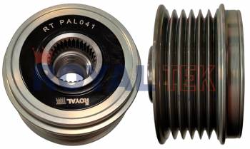 POLEA ALTERNADOR ROYALTEK HYUNDAI SANTA FE II KIA SORENTO / DIAMETRO INTERNO 55 / DIAMETRO EXTERNO 59 / ALTURA 37.3 / 6 CANALES --- OEM 373222G500 F567535 F56753501 373222G500 LUK 535021710 2607575 2607575A 5594